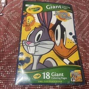 Crayola The Looney Tunes Show 18 Giant Coloring Pages - New
